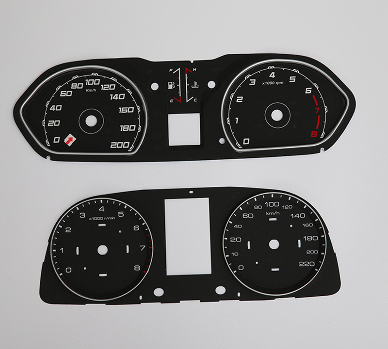 汽车仪表刻度盘